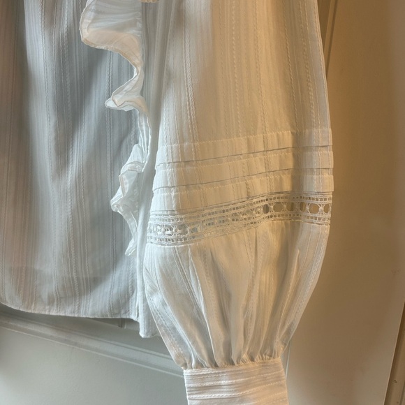 Ted Baker double ruffle silias cotton top NWT - Picture 12 of 14